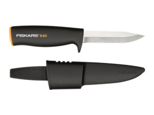 Μαχαίρι Εργασίας Fiskars Πολλαπλών Χρήσεων Utility Knife K40 10cm 1001622