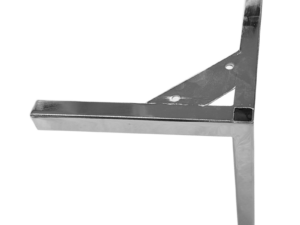 Μεταλλικό Πόδι Γωνιακό Νίκελ Ύψος 20cm – ΚΑ0155