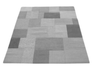 Χαλί Patchwork Σκούρο Γκρι New Patchwork-17