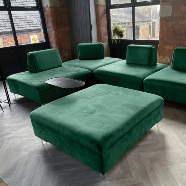 Μεταλλικά Πόδια Επίπλων Plexiglass - Γωνιακά 90°