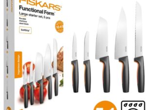Μαχαίρια Κουζίνας Σετ 5 τμχ. Fiskars Functional Form Starter Set 1057558