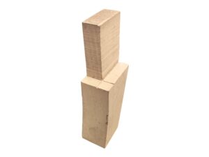 Ξύλινο Πόδι Επίπλου Άτριφτο Ύψος 21cm – X-309