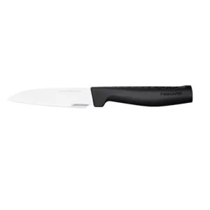 Μαχαίρι Καθαρίσματος Fiskars Hard Edge 11cm με ανοξείδωτη λεπίδα και εργονομική μαύρη λαβή