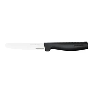Μαχαίρι Τομάτας Fiskars Hard Edge 11,4cm με οδοντωτή λεπίδα και εργονομική μαύρη λαβή