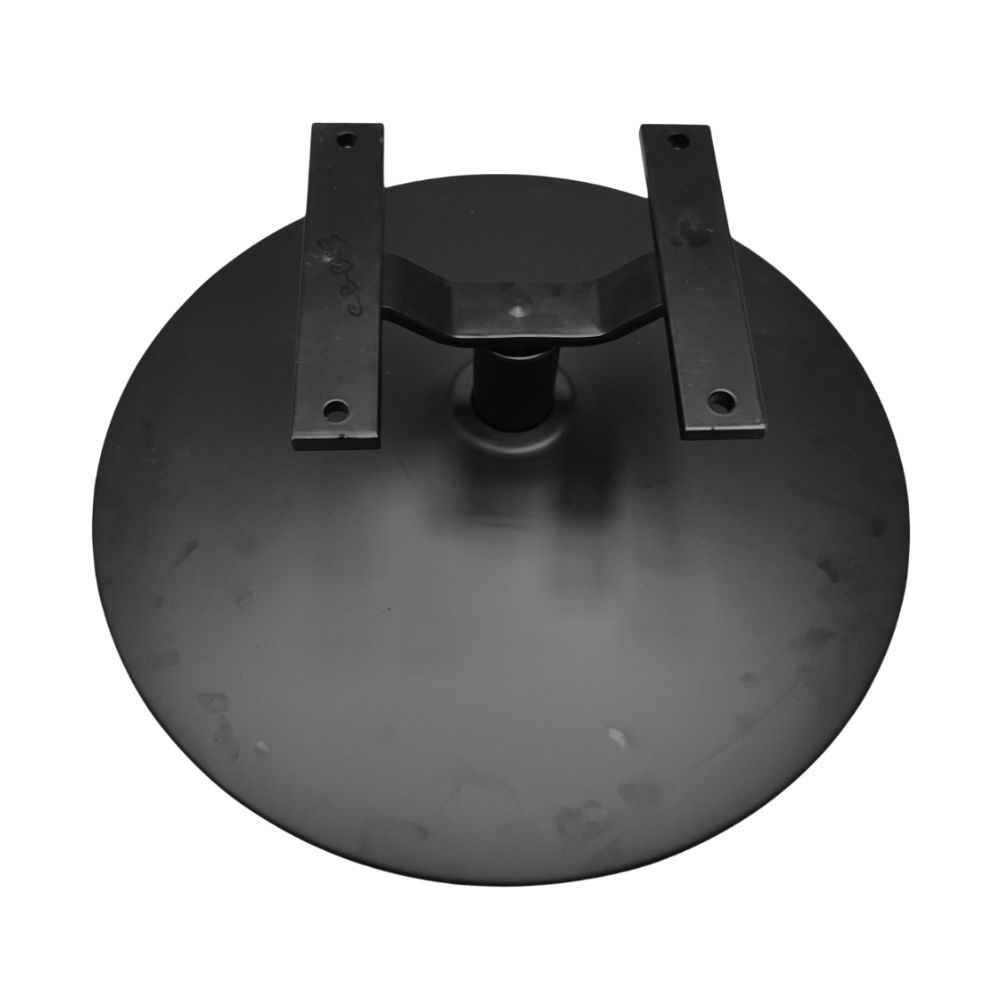 Περιστρεφόμενη Βάση Επίπλου Μαύρη Από Μέταλλο Κατάλληλη Για Πολυθρόνες Φ55cm x Ύψος 17,5cm - CB-B03-B