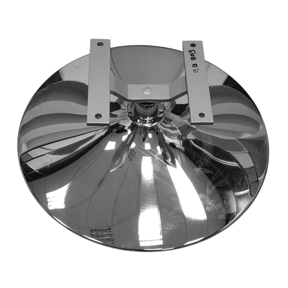 Περιστρεφόμενη Βάση Επίπλου Νίκελ Από Μέταλλο Κατάλληλη Για Πολυθρόνες Φ55cm x Ύψος 17,5cm - CB-B03-N