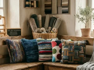 Διακοσμητικά Μαξιλάρια Patchwork